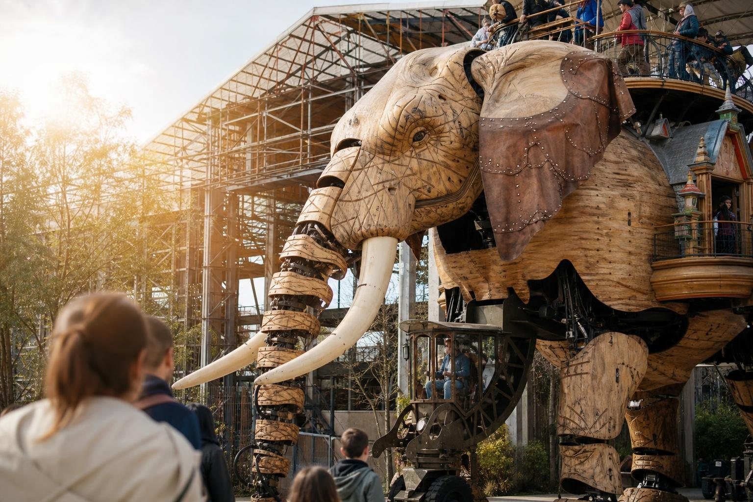 L’île de Nantes et les Machines : le visage le plus original de la ville